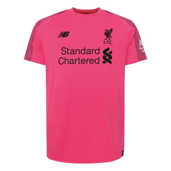 Camiseta Liverpool Replica Tercera Ropa Portero 2018/19 Rosa